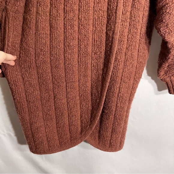 Vintage bacarrat womens Wool Blend oversized coat M/L mohair grand baggy - Picture 8 of 13